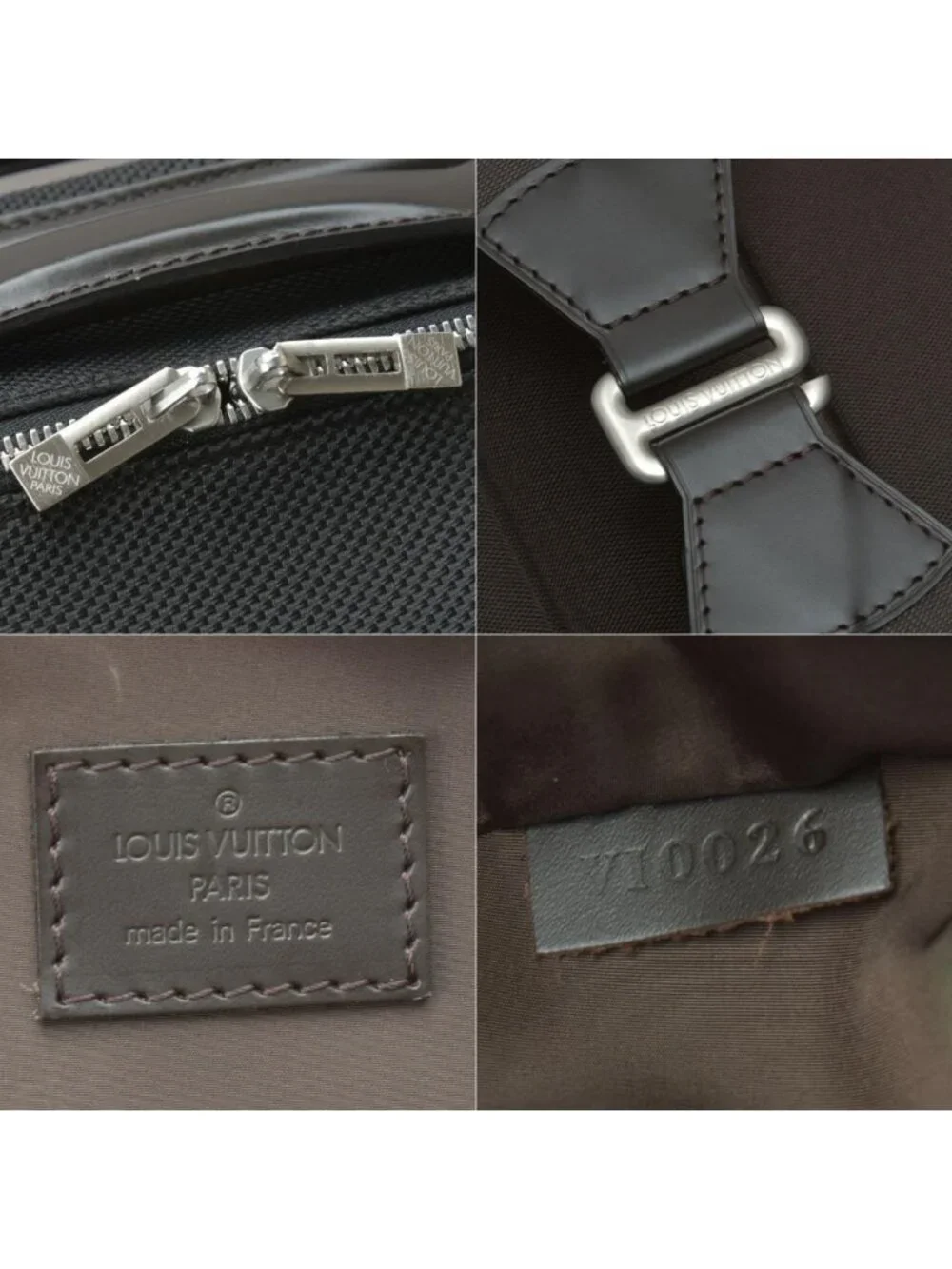 Louis Vuitton Conquerant 55 Travel Bag Damier Geant Black